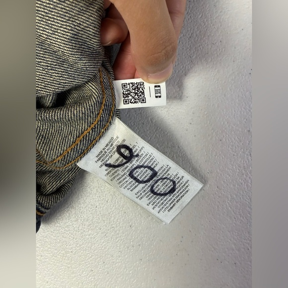 006 New Polo Ralph Lauren Blue Replen Collared Trucker Jacket damaged Sz 2XLT - Picture 8 of 11